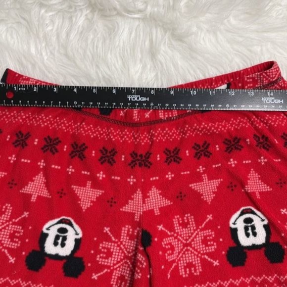 Women's Mickey Mouse Holiday 2 Piece PJ Set Size Medium - Picture 6 of 9